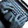 Hand keystroke