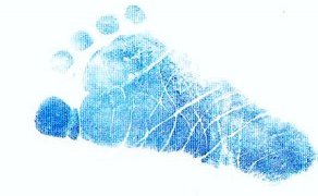 Baby footprint